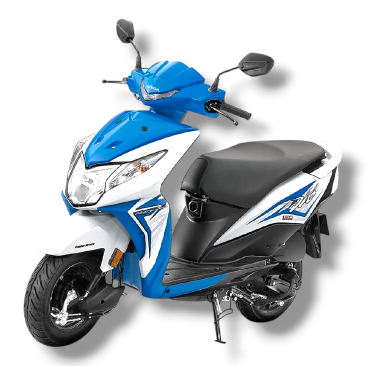 CENTRE FIT FOR DIO 110cc BS4 CANDY JAZZY BLUE BIJJAN ACCESSORIES