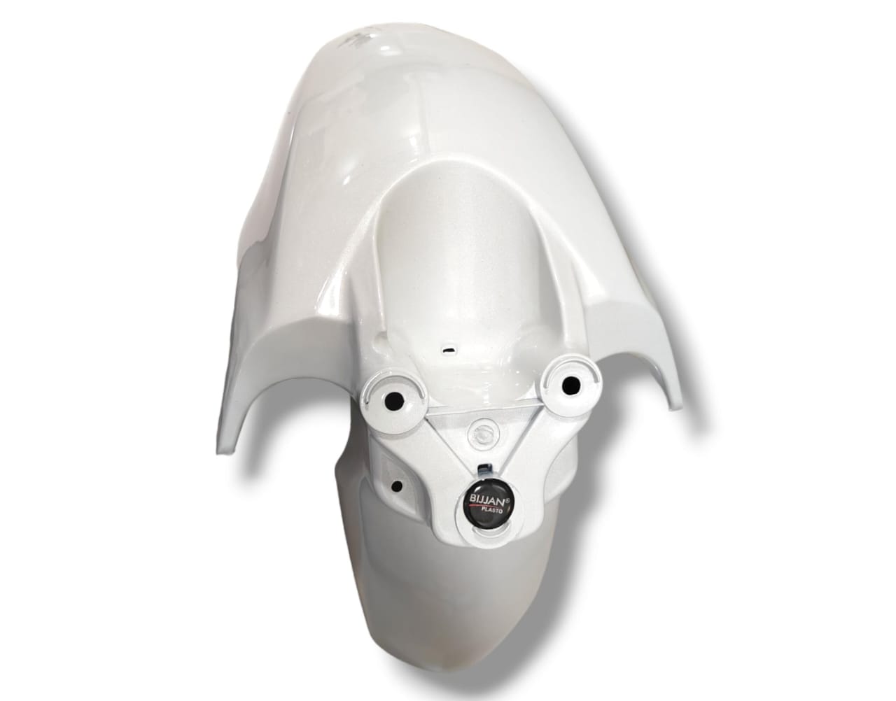 FRONT MUDGUARD FOR FACINO 110  WHITE BIJJAN ACCESSORIES