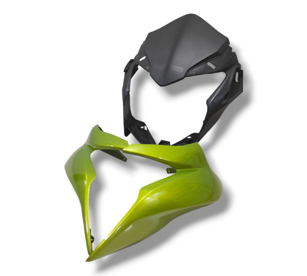 HEADLIGHT VISOR FOR CB TWISTER GREEN BIJJAN ACCESSORIES