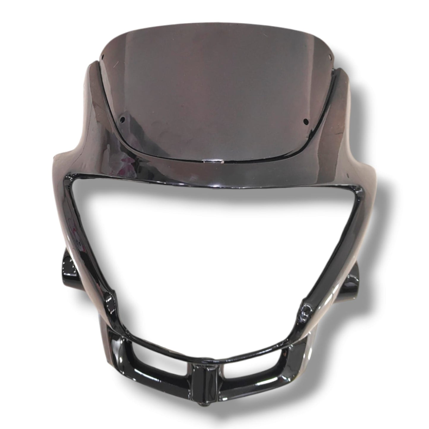 Headlight Visor For Glamour Old Model Black Bijjan Accessories