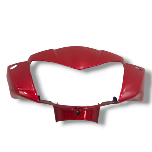 Headlight Visor For Pleasure New Model Fiery Red Bijjan Accessories