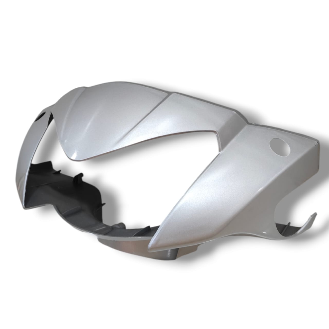 Headlight Visor For Pleasure New Model Silver Bijjan Accessories