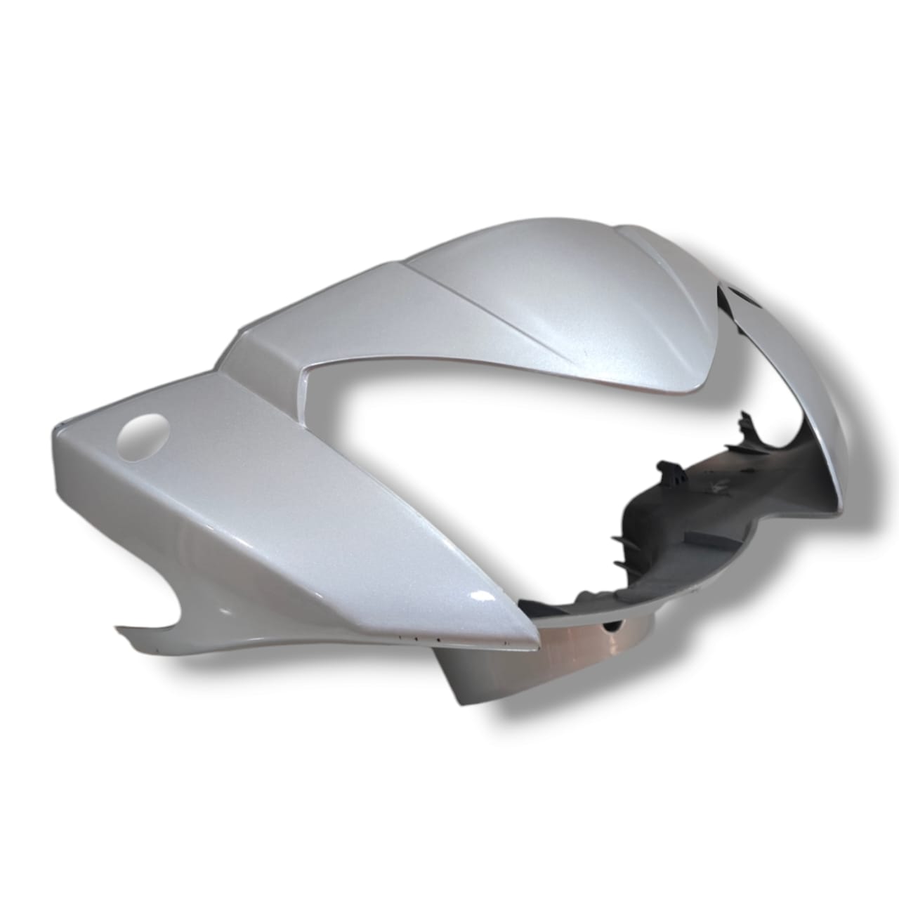 Headlight Visor For Pleasure New Model Silver Bijjan Accessories